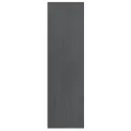 Bibliothèque/Séparateur de pièce Gris 40x30x103,5 cm Pin massif