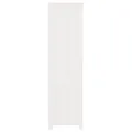 Bibliothèque Blanc 80x35x126 cm Bois de pin massif