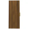 Armoire murale suspendue Chêne marron 69,5x34x90 cm