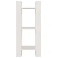 Bibliothèque/Séparateur de pièce Blanc 41x35x91 cm Pin solide