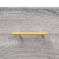 Tables de chevet murales 2 pcs sonoma gris 35x35x20 cm