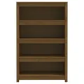 Bibliothèque Marron miel 80x35x126 cm Bois de pin massif