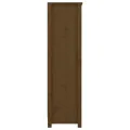 Bibliothèque Marron miel 80x35x126 cm Bois de pin massif