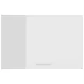 Armoire suspendue Blanc brillant 60x31x40 cm Aggloméré