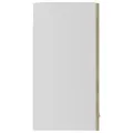 Armoire en verre suspendue Chêne sonoma 60x31x60 cm Aggloméré