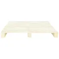 Cadre de lit de palette Bois de pin massif 140 x 200 cm