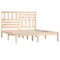 Cadre de lit Bois de pin massif 140x200 cm