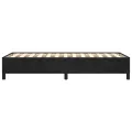 Cadre de lit Noir 90x200 cm Velours