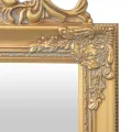 Miroir sur pied Style baroque 160x40 cm Doré