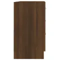 Armoire de lavabo Chêne marron 63x30x54 cm Bois d'ingénierie