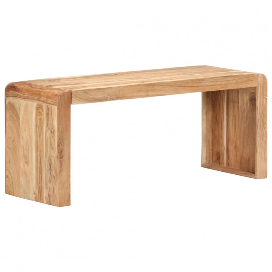 Banc 110x38x46 cm Bois solide d'acacia