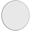 Miroir mural Noir Ø 60 cm Rond