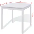 Ensemble de salle à manger trois pièces Pinède Blanc