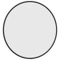 Miroir mural Noir Ø 40 cm Rond