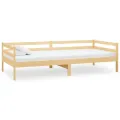 Lit de repos avec matelas 90x200 cm Bois de pin massif