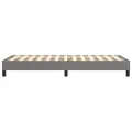cadre de lit Gris foncé 80x200 cm Tissu