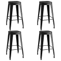 Ensemble de bar 5 pcs Blanc et noir