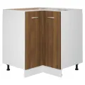 Armoire cuisine chêne brun 75,5x75,5x81,5 cm bois d’ingénierie