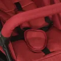 Poussette pour bébé Rouge Acier