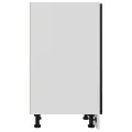Armoire de plancher à tiroir Noir 40x46x81,5 cm Aggloméré