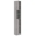 Armoire de bain Sonoma gris 32x25,5x190 cm Bois d'ingénierie