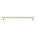 Cadre de lit Blanc 75x190 cm Bois de pin massif