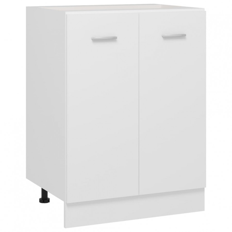 Armoire de plancher Blanc 60x46x81,5 cm Bois d'ingénierie