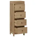 Commode 30x30x90 cm Bois massif de teck