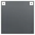 Miroir mural avec lampes LED Carré Verre