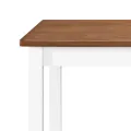 Table de bar et tabouret 3 pcs Bois massif