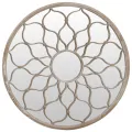 Miroir de jardin Sable 60x3 cm Fer Rond utilisation extérieure