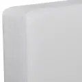 Canapé sectionnel à 3 places cuir synthétique blanc