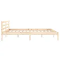Cadre de lit Bois de pin massif 160x200 cm