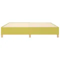 cadre de lit Vert 200x200 cm Tissu