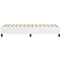 Cadre de lit Blanc 90x200 cm Similicuir