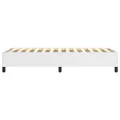 cadre de lit Blanc 90x200 cm Similicuir