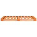 Cadre de lit de palette Marron Bois de pin massif 160 x 200 cm