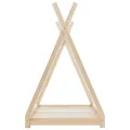 Cadre de lit d'enfant Bois de pin massif 80x160 cm
