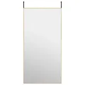 Miroir de porte Doré 50x100 cm Verre et aluminium