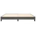 cadre de lit Gris foncé 200x200 cm Velours