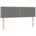cadre de lit avec matelas Gris foncé 140x200cm Tissu