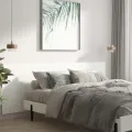 Tête de lit murale Blanc 240x1,5x80 cm Bois d'ingénierie