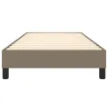 cadre de lit Taupe 90x200 cm Tissu
