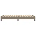 cadre de lit Taupe 90x200 cm Tissu