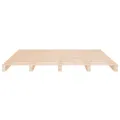 Lit de palette 200x200 cm bois de pin massif