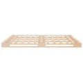 Lit de palette 200x200 cm bois de pin massif