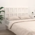 Tête de lit Blanc 145,5x4x100 cm Bois massif de pin
