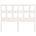 Tête de lit Blanc 145,5x4x100 cm Bois massif de pin