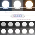 Coiffeuse avec LED Chêne sonoma 86,5x35x136 cm