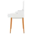 Coiffeuse avec miroir MDF 60 x 50 x 86 cm